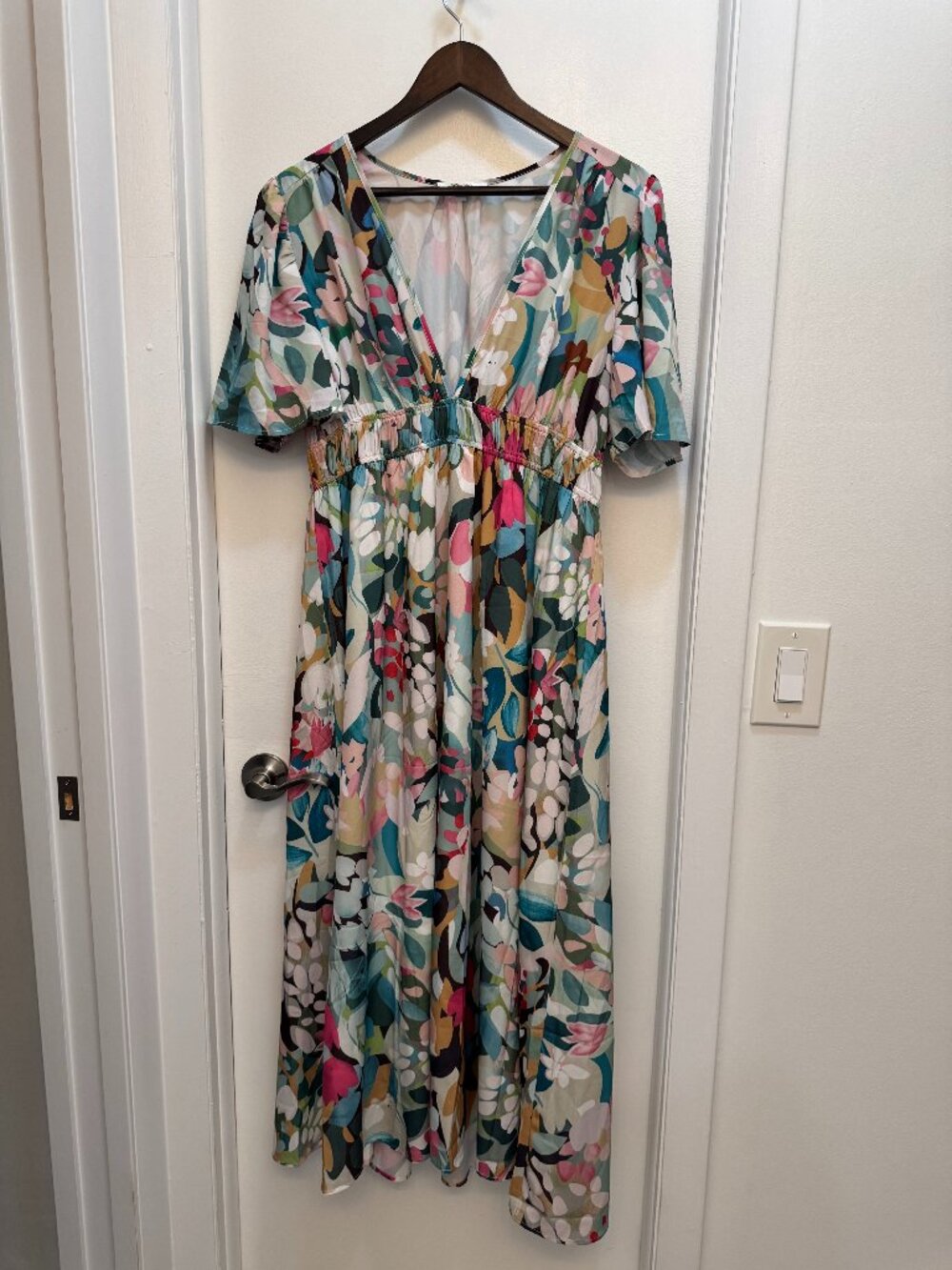 Summer Floral Maxi Dress